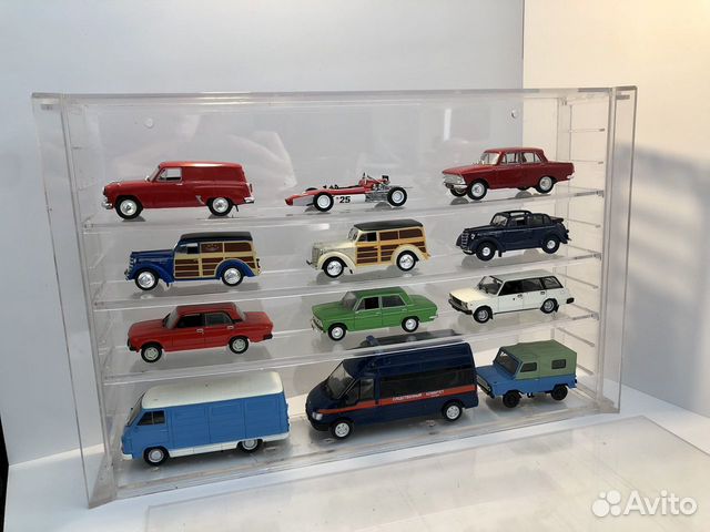 Стеллаж для хранения моделей 1/43 купить в Москве | Хобби и отдых | Авито