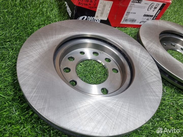 Диски тормозные перед Opel Astra G H Zafira A B