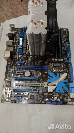 Asus P7P55D-E PRO + XeonX3480+