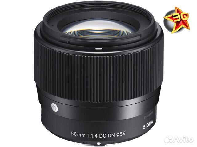 Объектив Sigma 56mm f/1.4 DC DN Contemporary Sony E