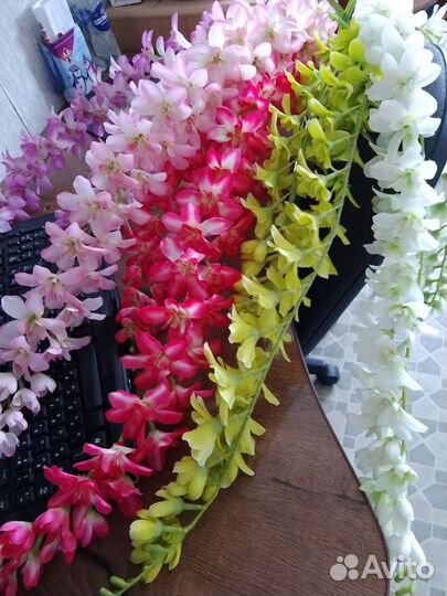 Красивые искусственные цветы