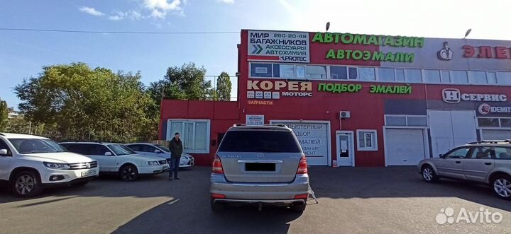 Багажник на рейлинги для Mersedes GL