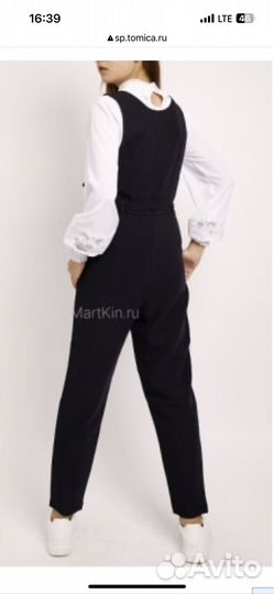 Комбинезон школьный для девочки р 158