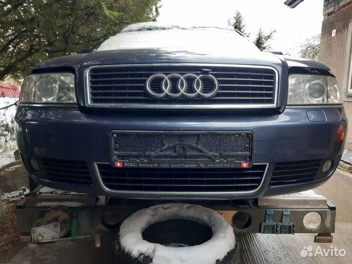 Бампер ауди а6 с5 рестайл цвет синий