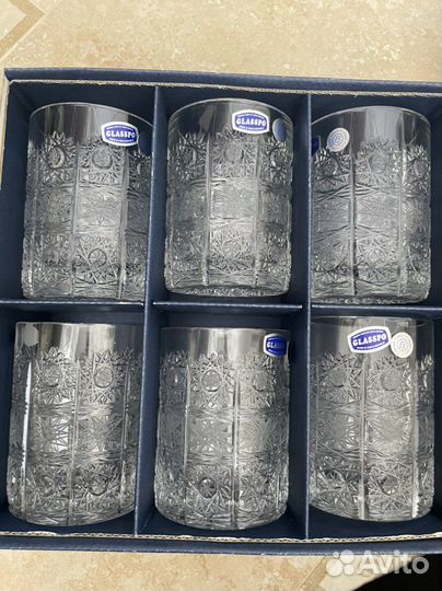 Хрустальные стаканы
