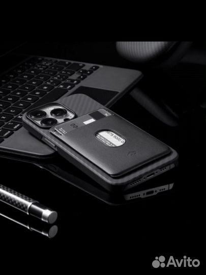 Чехол-бумажник Pitaka MagEZ Card Sleeve 3