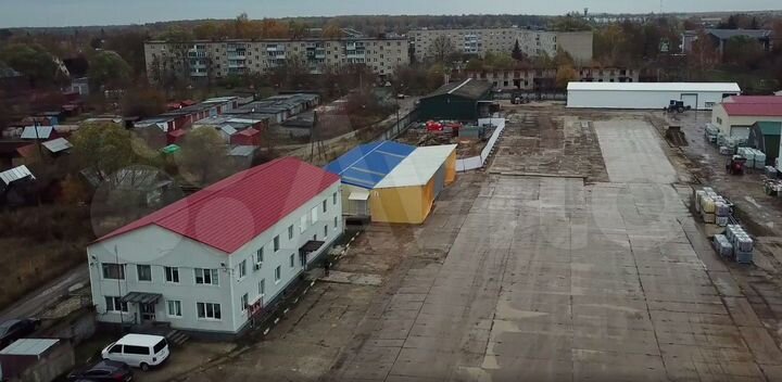 Открытая площадка для хранения 2000 м²