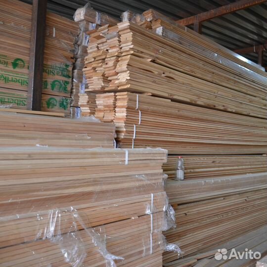 Планкен примой / косой лиственница / покраска