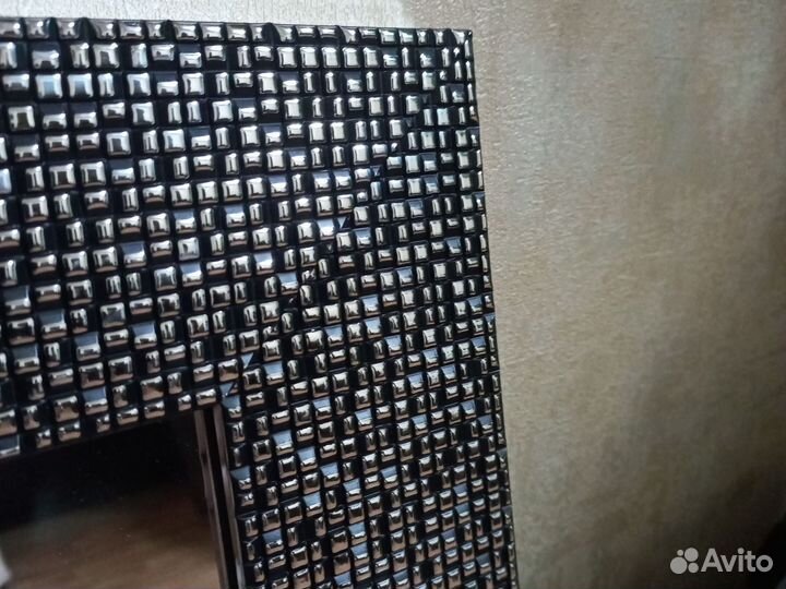 Часы, зеркало, шторы комплект для салона