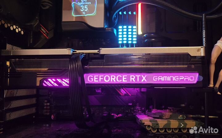 Видеокарта RTX 4070 Ti Palit GamingPro