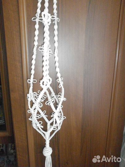 Кашпо макраме