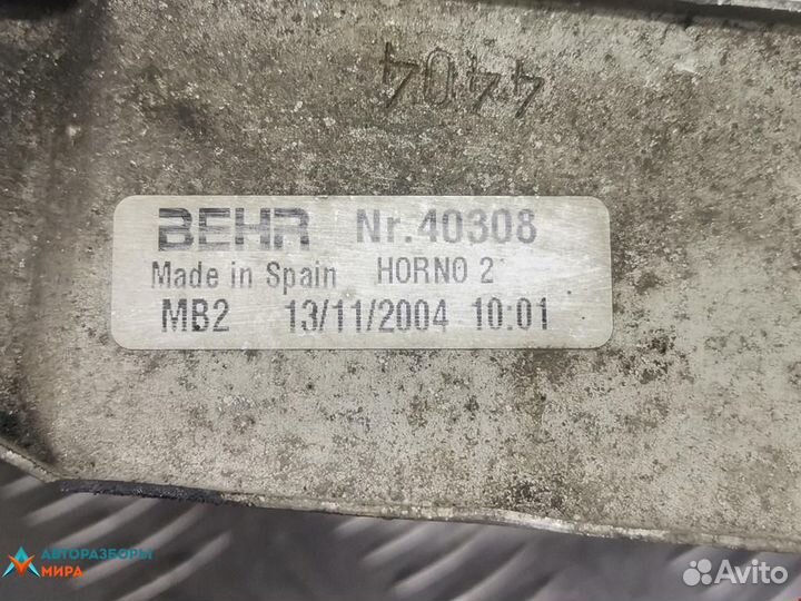 Интеркулер Opel Corsa C рест. 2004 93177425