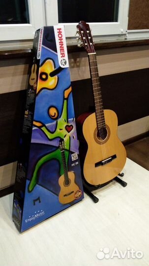 Классическая гитара Hohner, комплект, (новая) 4/4