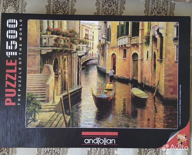 Пазлы Anatolian, Trfl 3000, 2000, 1500 всего 7 шт