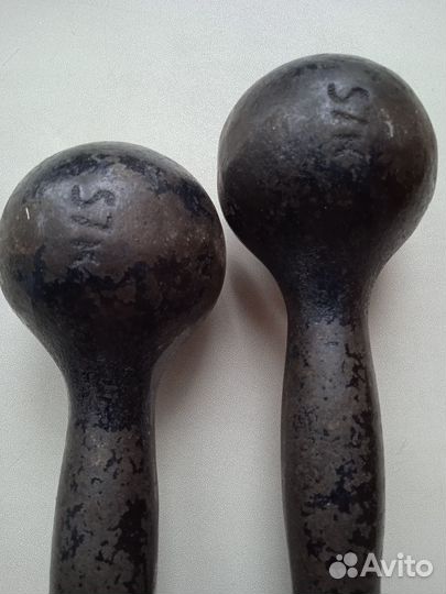 Гантели СССР 3 кг