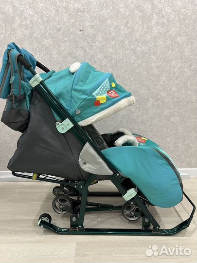 Санки коляска nika kids