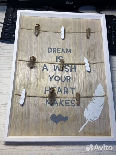 Держатель для фото 30*40