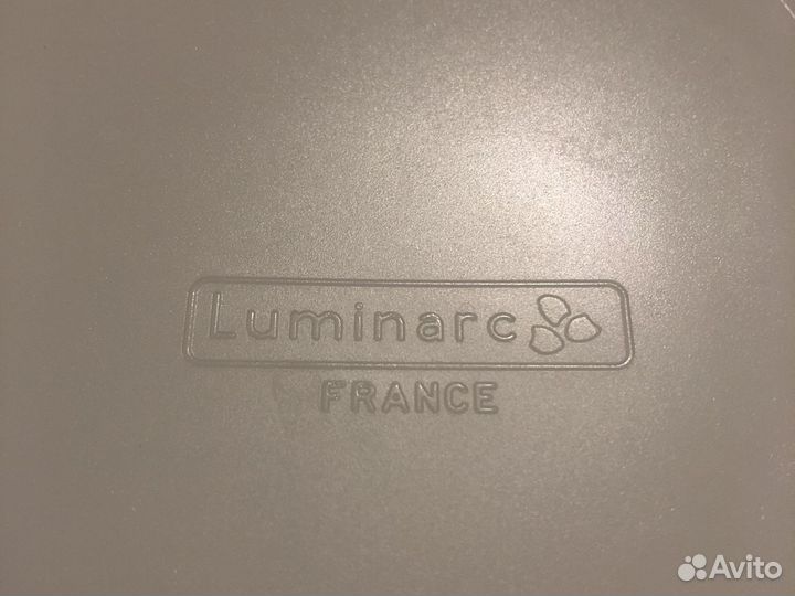 Блюдо Франция Luminark интересная форма и рисунок