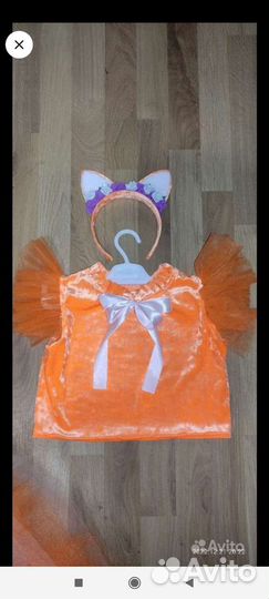 Костюм лисички для девочки