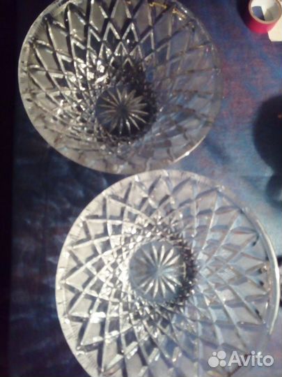 Салатники хрустальные СССР