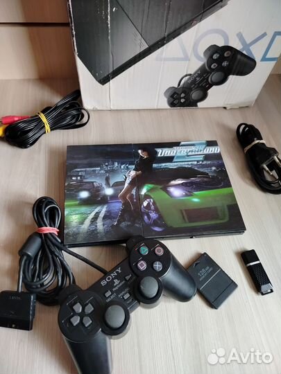 Sony PlayStation 2 много игр прошита