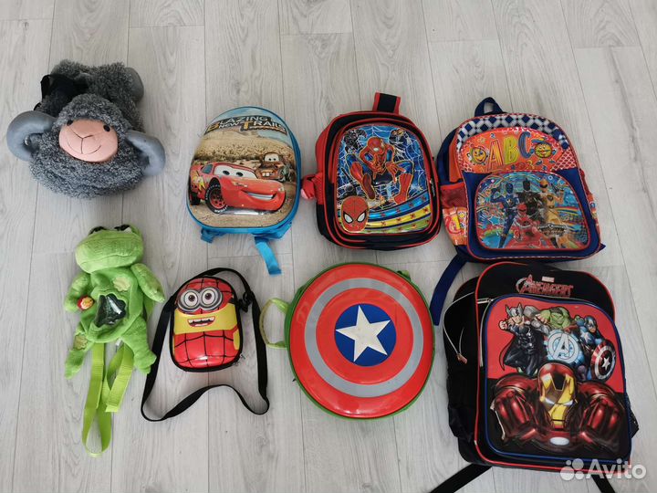 Рюкзак детский маквин, капитан Америка, Мстители