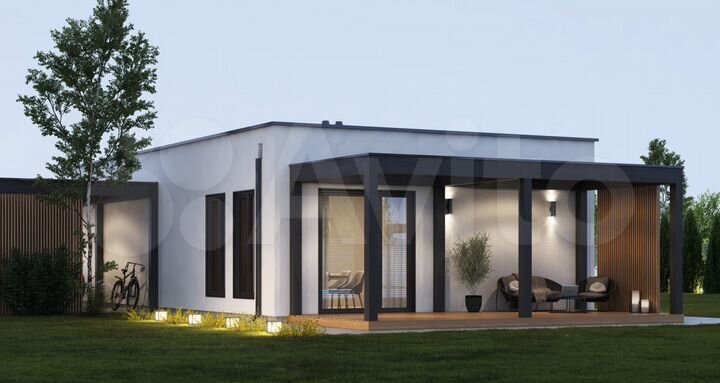 Дом 104 м² на участке 6 сот.