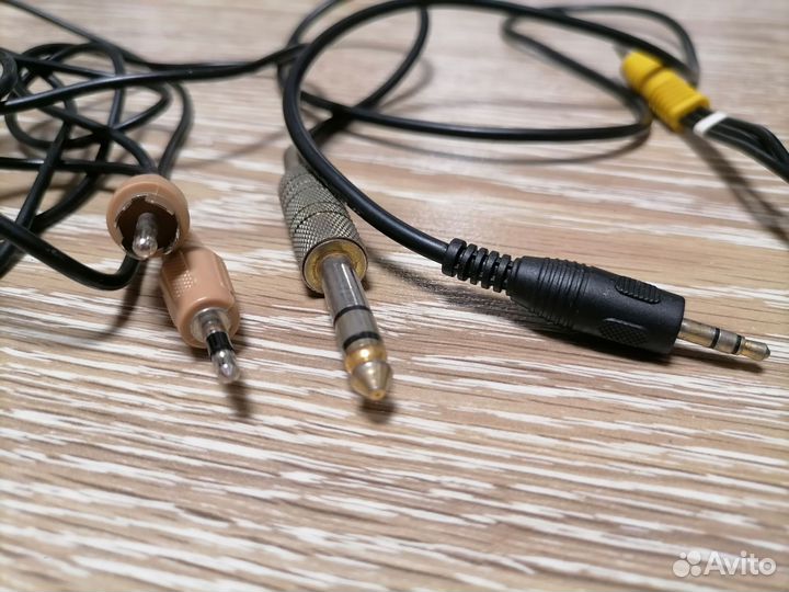 Кабели Jack на mini Jack, тюльпан на miniusb и т.д