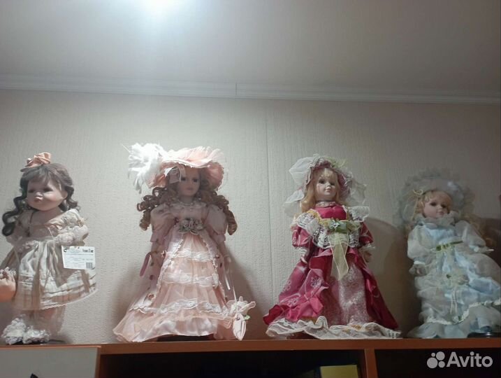 Кукла фарфоровая большая