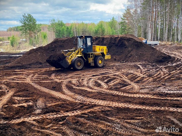 Плодородный грунт, чернозем, торф
