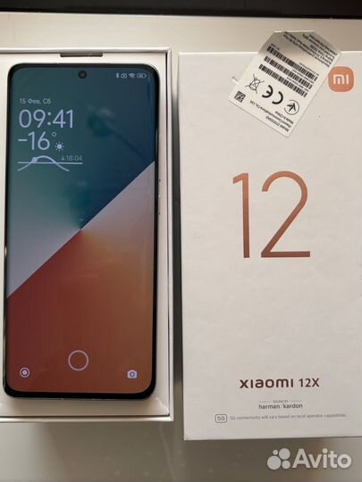 Xiaomi 12X, 12/128 ГБ