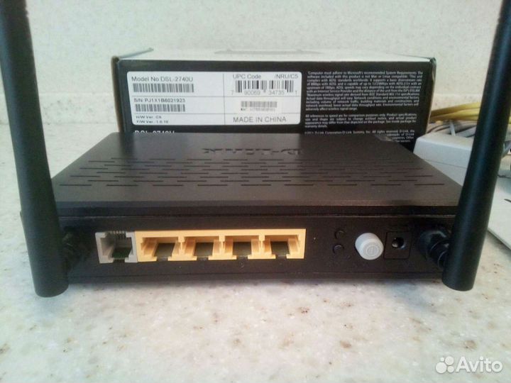 Модем d-link DSL-2740u