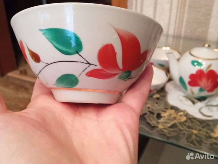 Чайный сервиз Ташкентский фарфоровый завод