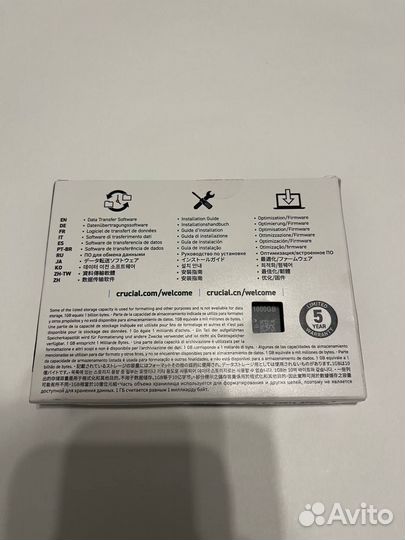 Ssd диск Crucial P3 plus 1TB