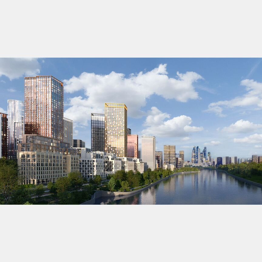 1-к. квартира, 57 м², 4/44 эт.