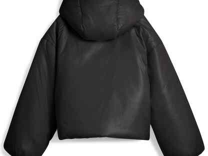 Puma Shiny Hooded Padded Jacket Пуховик женский, черный, Москва