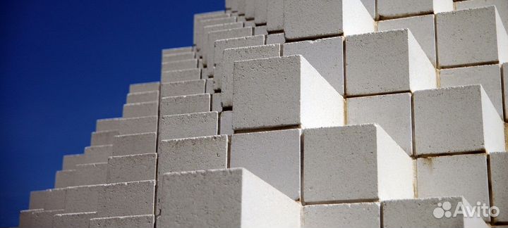 Газобетон 400мм с доставкой и выгрузкой