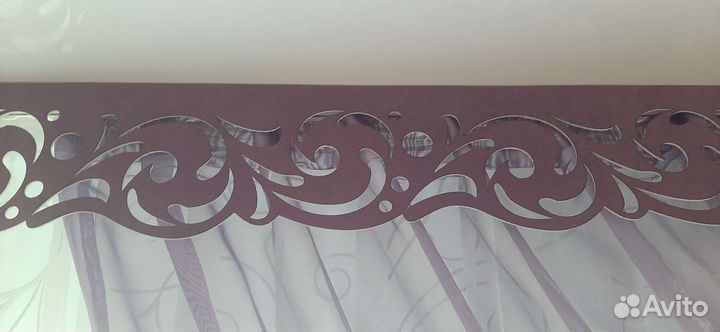 Шторы с ламбрикеном бу