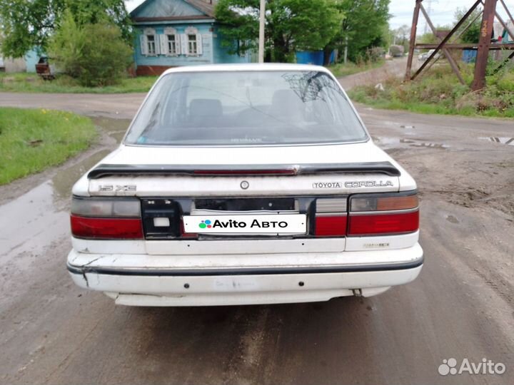 Toyota Corolla 1.3 МТ, 1988, 250 000 км