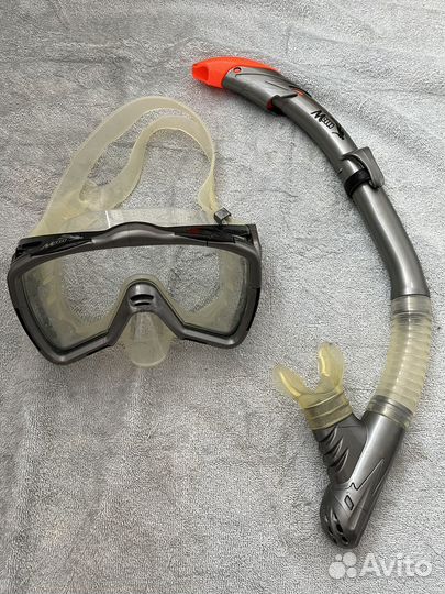 Маска с трубкой для плавания M9000