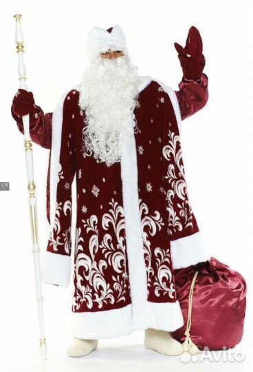 Костюм деда мороза и снегурочки