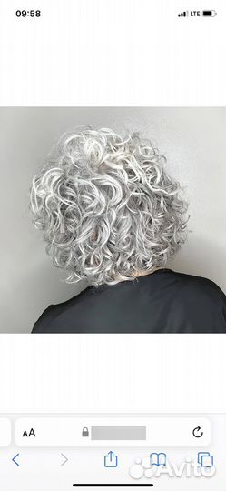 Химическая завивка Волос Стрижка