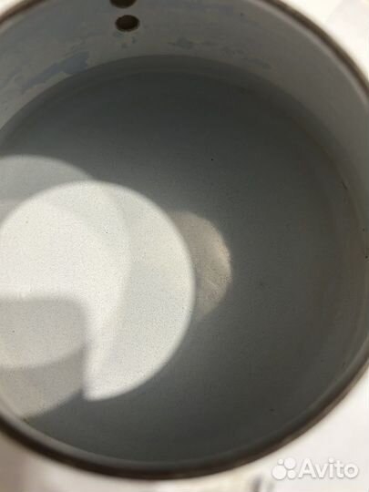 Чайник эмалированный СССР новый шишки