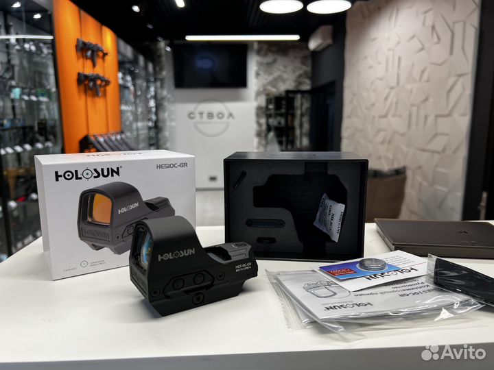 Коллиматорный прицел Holosun HE510C-GR