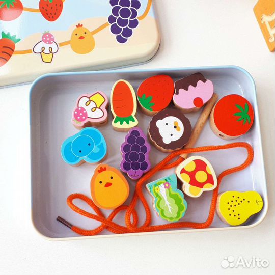 Шнуровка в жестяной коробке