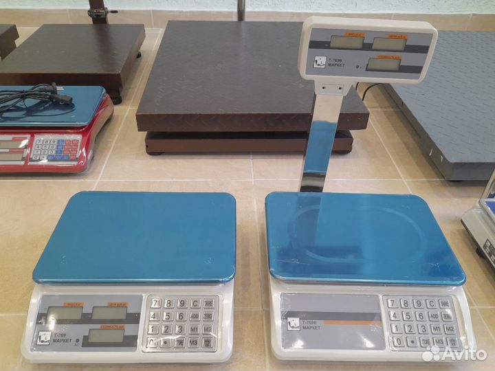 Весы торговые электронные