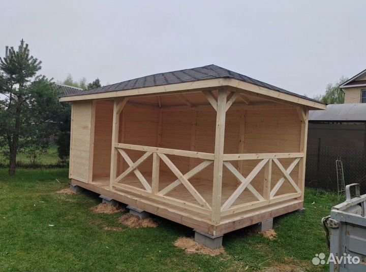 Беседка под ключ