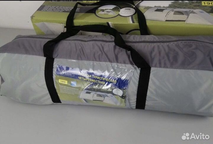 Палатка 4 местная с тамбуром