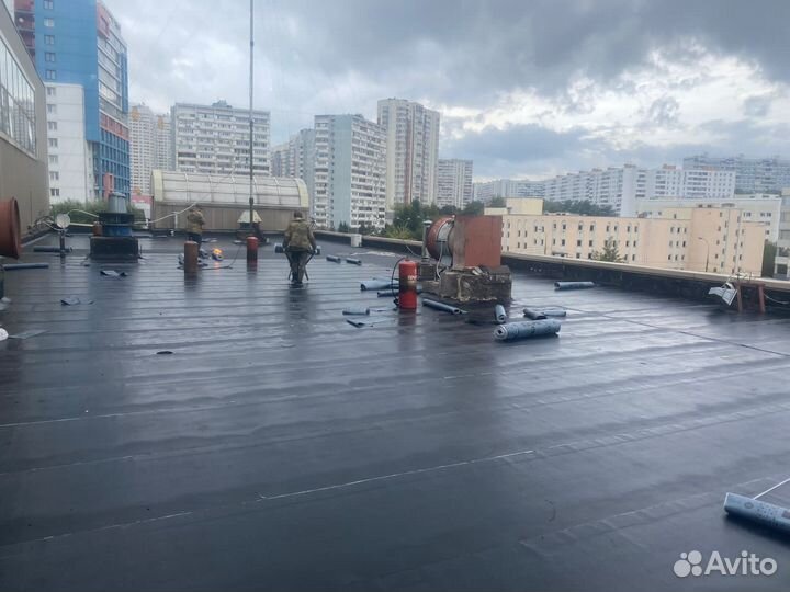 Кровельщики рулонная гидроизоляция