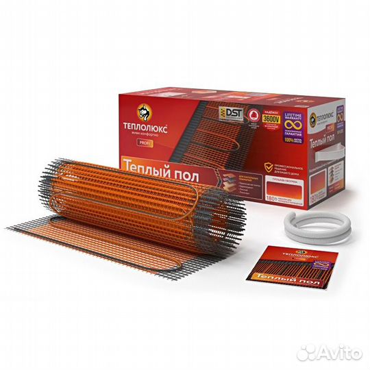 Нагревательный мат Теплолюкс ProfiMat 180 Вт 1,0 к